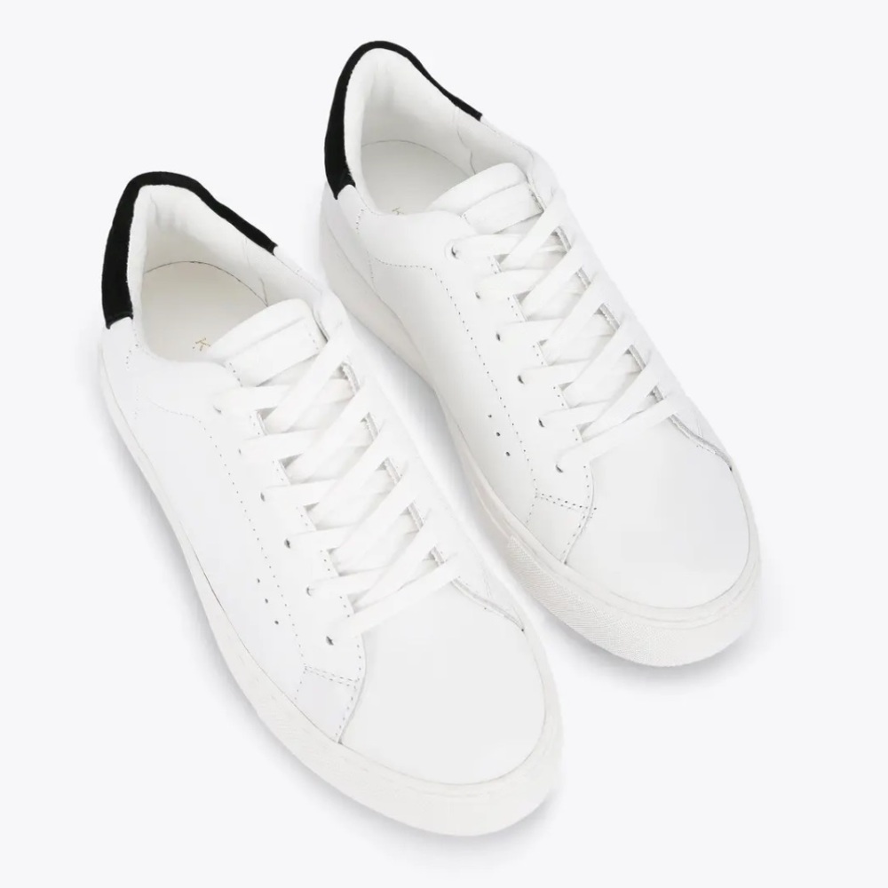 Kurt Geir white platform sneaker never worn